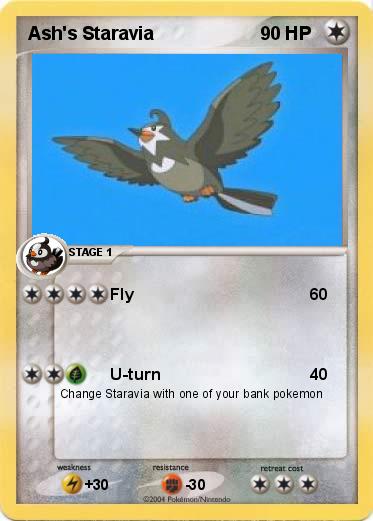 Pokemon Ash's Staravia