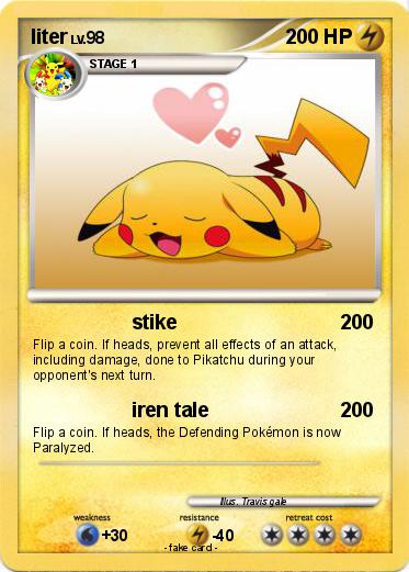 Pokemon liter
