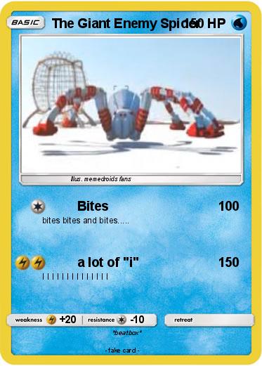 Pokemon The Giant Enemy Spider