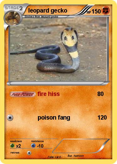 Pokemon leopard gecko