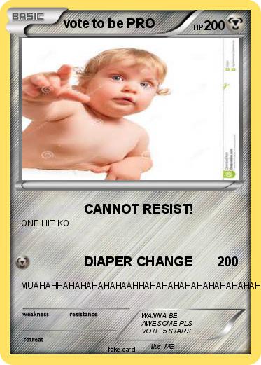 Pokemon vote to be PRO