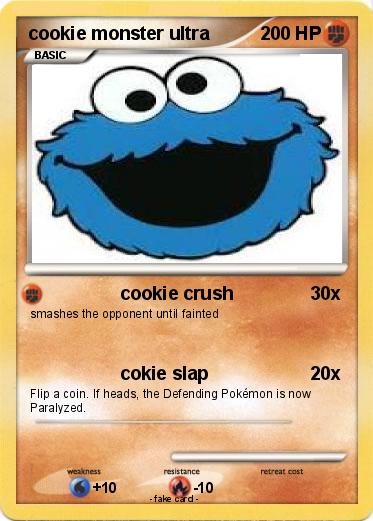 Pokemon cookie monster ultra