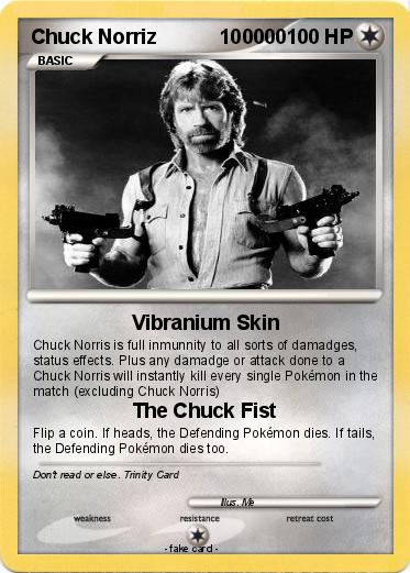 Pokemon Chuck Norriz           100000