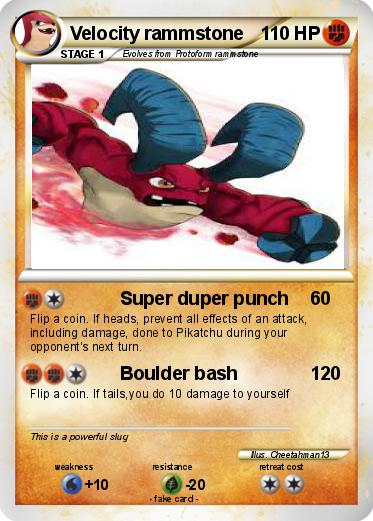 Pokemon Velocity rammstone