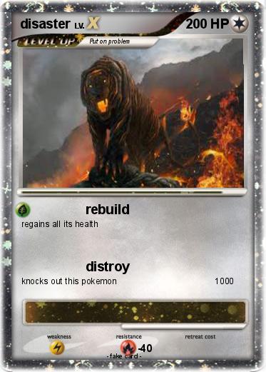 Pokemon disaster