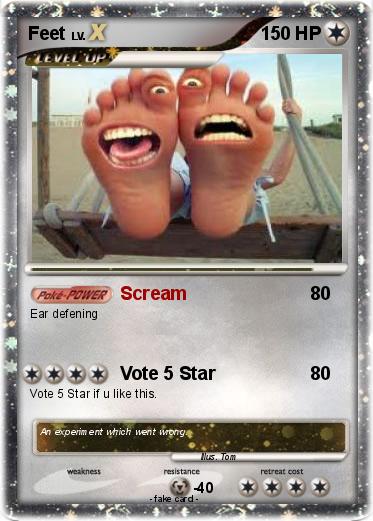 Pokemon Feet