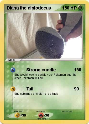 Pokemon Diana the diplodocus