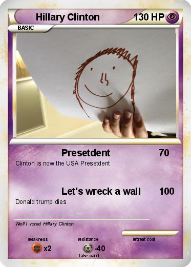 Pokemon Hillary Clinton