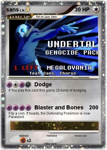 Pokemon sans