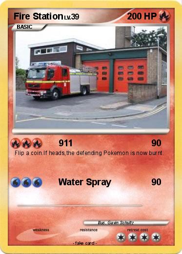 Pokemon Fire Station