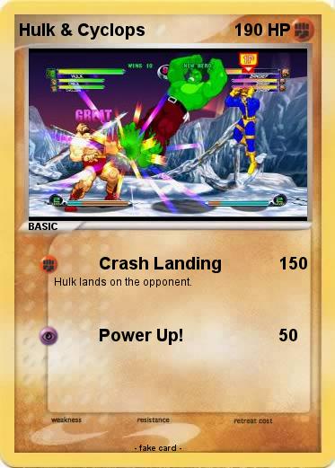 Pokemon Hulk & Cyclops