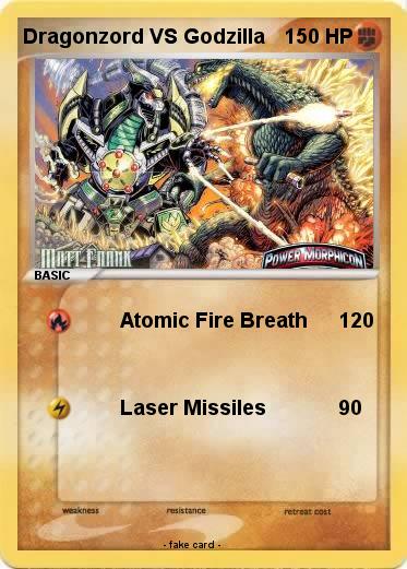 Pokemon Dragonzord VS Godzilla
