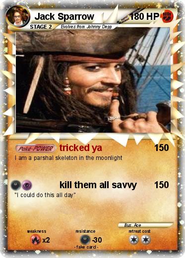 Pokemon Jack Sparrow