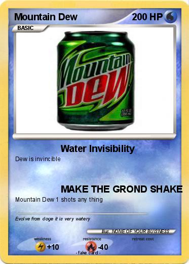 Pokemon Mountain Dew