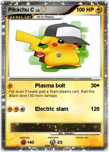 Pokemon Pikachu C