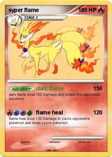 Pokemon syper flame