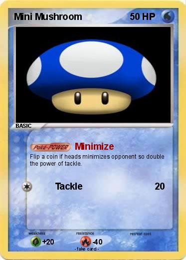 Pokemon Mini Mushroom
