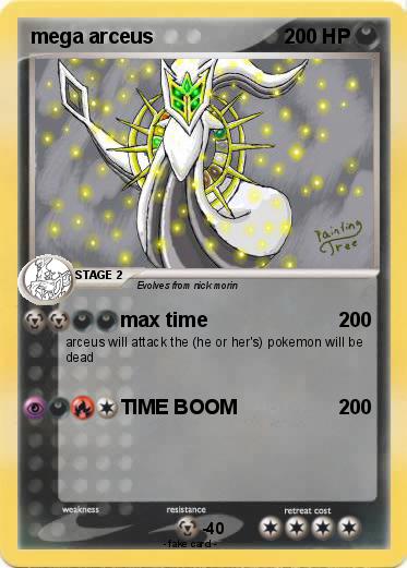 Pokemon mega arceus