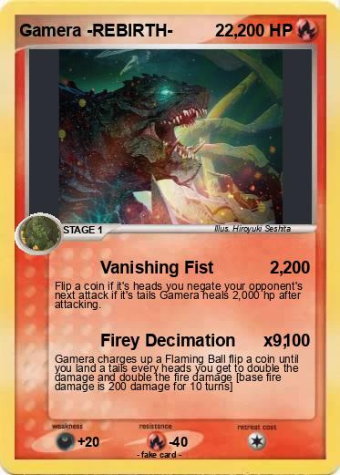 Pokemon Gamera -REBIRTH-         22,