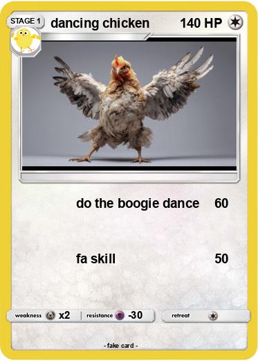Pokemon dancing chicken