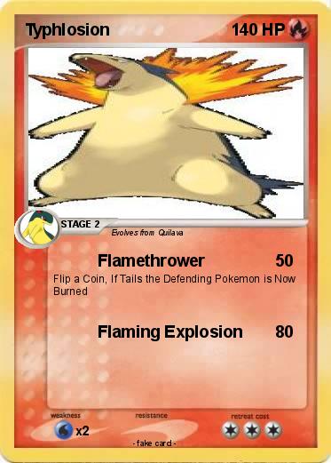 Pokemon Typhlosion