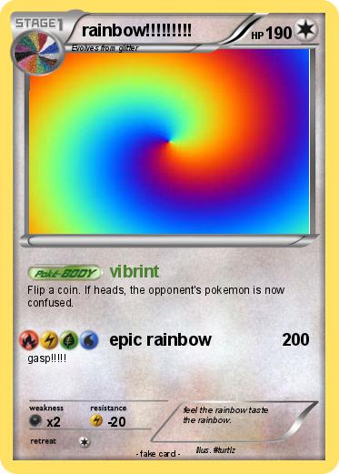 Pokemon rainbow!!!!!!!!!