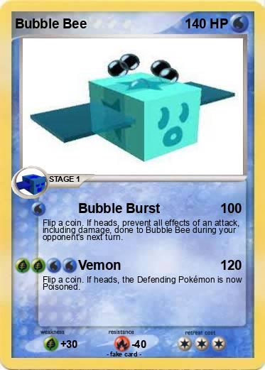 Pokemon Bubble Bee