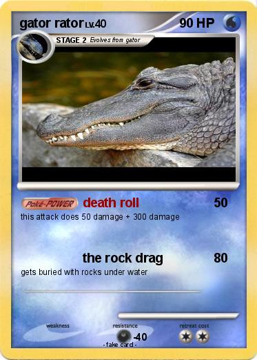 Pokemon gator rator