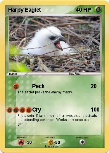 Pokemon Harpy Eaglet