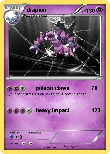Pokemon drapion