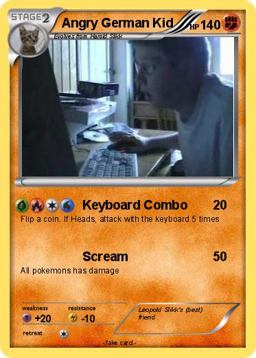 Pokemon Angry German Kid