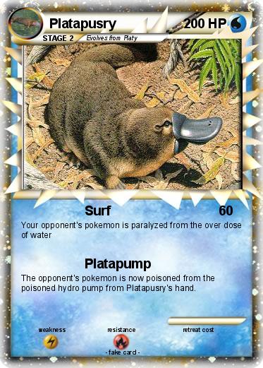 Pokemon Platapusry