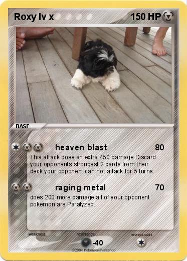 Pokemon Roxy lv x
