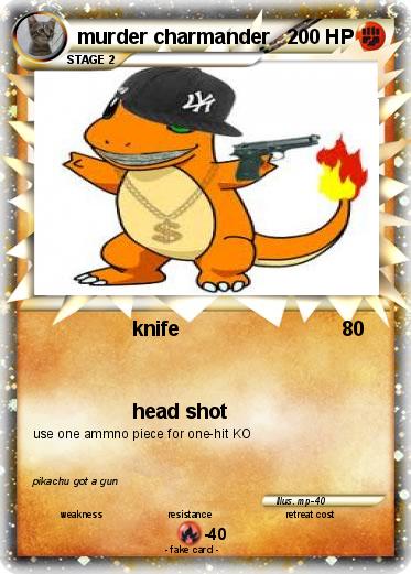 Pokemon murder charmander