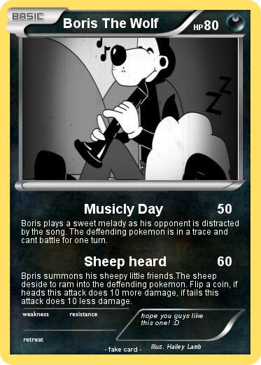 Pokemon Boris The Wolf