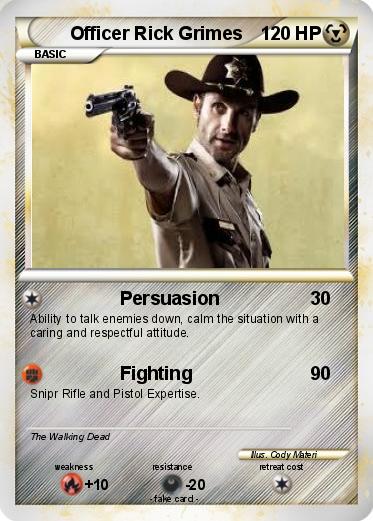 Pokemon Officer Rick Grimes