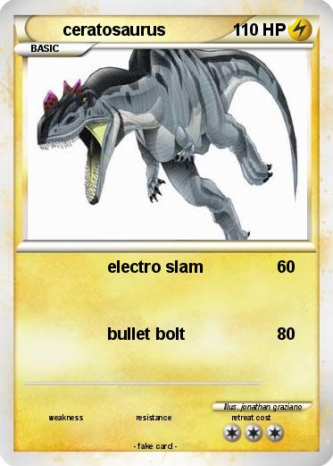Pokemon ceratosaurus