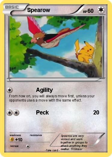 Pokemon Spearow