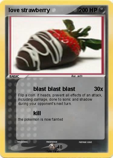 Pokemon love strawberry