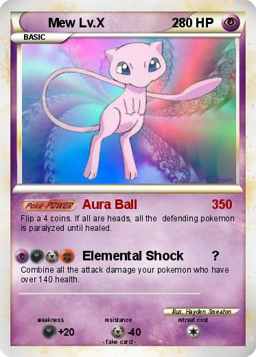 Pokemon Mew Lv.X                   2