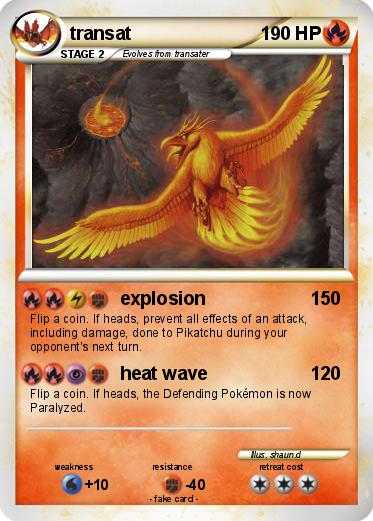 Pokemon transat