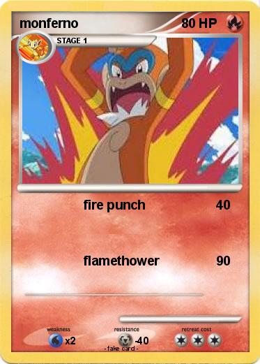 Pokemon monferno