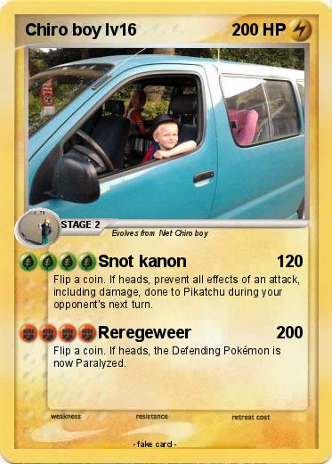 Pokemon Chiro boy lv16
