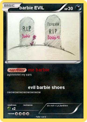 Pokemon barbie EVIL