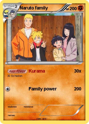Pokemon Naruto family