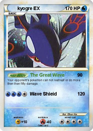 Pokemon kyogre EX