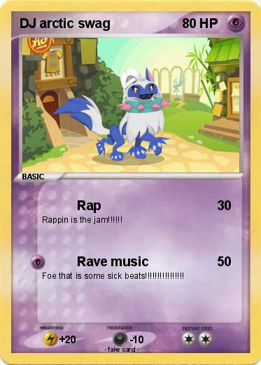 Pokemon DJ arctic swag