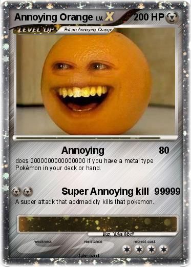 Pokemon Annoying Orange