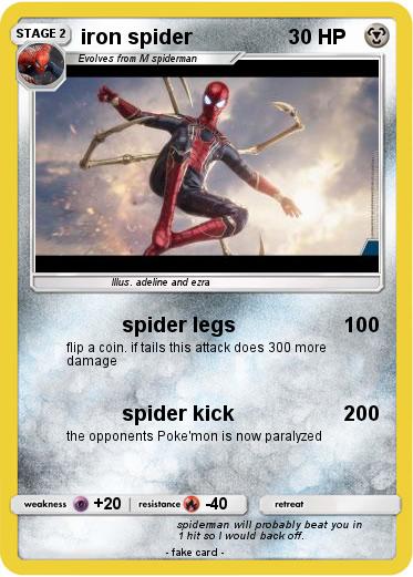 Pokemon iron spider
