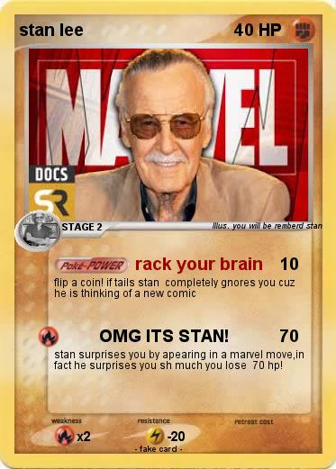 Pokemon stan lee